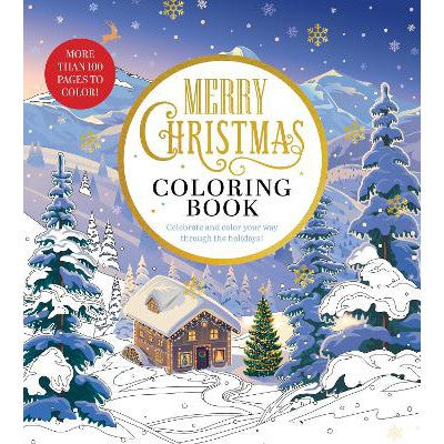 Merry Christmas Coloring Book: Celebrate and Color Your Way Through the Holidays - More than 100 pages to color!-Books-Chartwell Books Inc.,U.S.-Yes Bebe