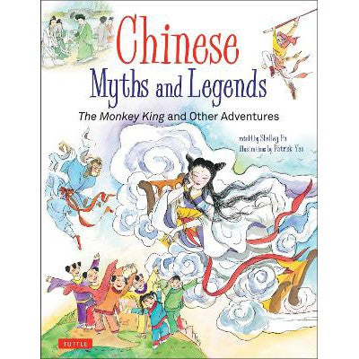 Chinese Myths and Legends: The Monkey King and Other Adventures-Books-Tuttle Publishing-Yes Bebe