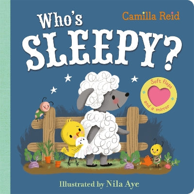 Who's Sleepy?: A felt flaps book with a mirror-Books-Macmillan Children's Books-Yes Bebe