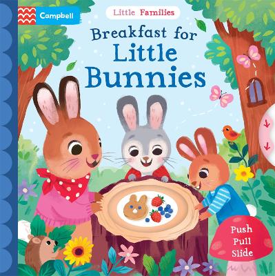 Breakfast for Little Bunnies: A Push Pull Slide Book