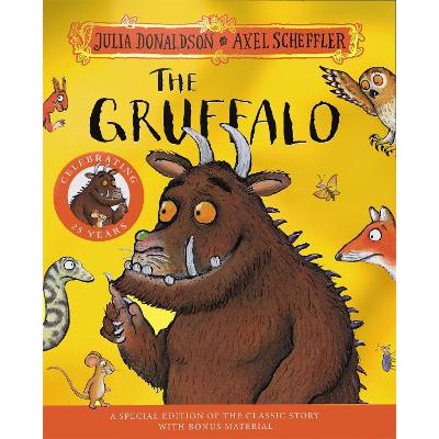 The Gruffalo 25th Anniversary Edition: with a shiny cover and fun bonus material-Books-Macmillan Children's Books-Yes Bebe