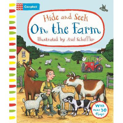 Hide and Seek On the Farm: With over 30 flaps to lift!-Books-Campbell Books Ltd-Yes Bebe