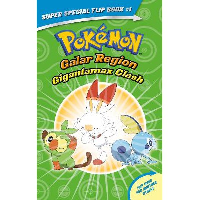 Gigantamax Clash / Battle for the Z-Ring (Pokemon Super Special Flip Book)-Books-Scholastic US-Yes Bebe
