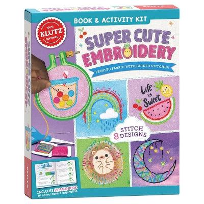 Super Cute Embroidery-Books-Scholastic US-Yes Bebe