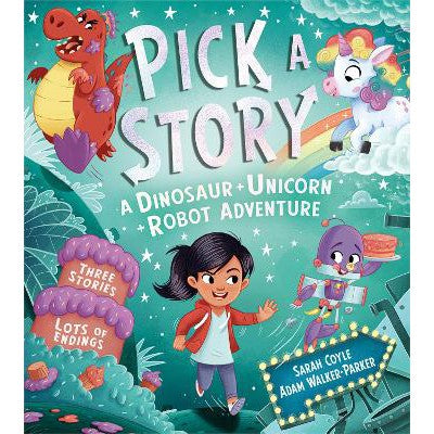 Pick a Story: A Dinosaur Unicorn Robot Adventure (Pick a Story)-Books-Farshore-Yes Bebe