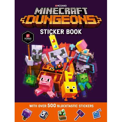 Minecraft Dungeons Sticker Book-Books-Farshore-Yes Bebe