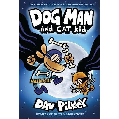 Dog Man 4: Dog Man and Cat Kid-Books-Scholastic-Yes Bebe