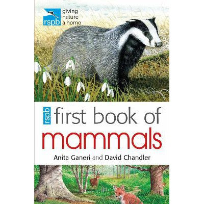 RSPB First Book Of Mammals-Books-A & C Black (Childrens books)-Yes Bebe