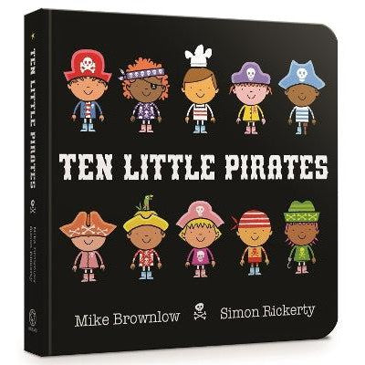 Ten Little Pirates Board Book-Books-Orchard Books-Yes Bebe