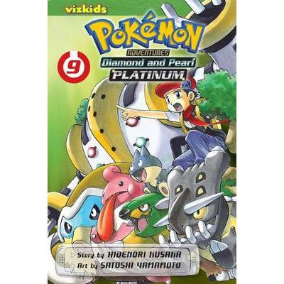 Pokémon Adventures: Diamond and Pearl/Platinum, Vol. 9-Books-Viz Media, Subs. of Shogakukan Inc-Yes Bebe