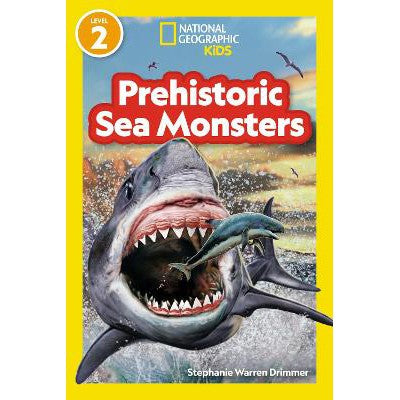 National Geographic Readers Prehistoric Sea Monsters (Level 2)-Books-National Geographic Kids-Yes Bebe