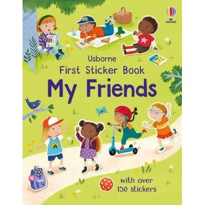 First Sticker Book My Friends-Books-Usborne Publishing Ltd-Yes Bebe