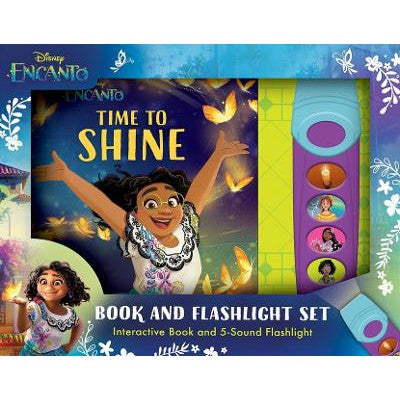 Disney Encanto Time To Shine 5 Sound Flashlight-Books-Phoenix International Publications, Incorporated-Yes Bebe