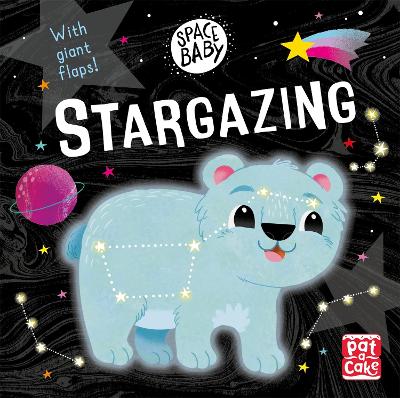 Space Baby: Stargazing: A board book with giant touch-and-feel flaps!-Books-Pat-a-Cake-Yes Bebe