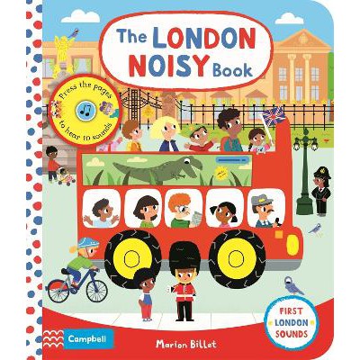 The London Noisy Book: A Press-the-page Sound Book-Books-Campbell Books Ltd-Yes Bebe