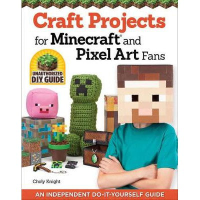 Craft Projects for Minecraft and Pixel Art Fans: 15 Fun, Easy-to-Make Projects-Books-Design Originals-Yes Bebe