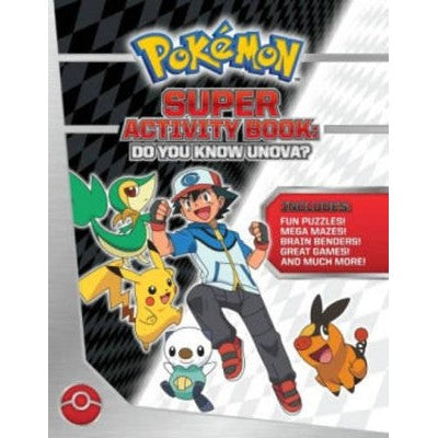 Pokémon Super Activity Book: Do You Know Unova?-Books-Pokemon USA Inc-Yes Bebe