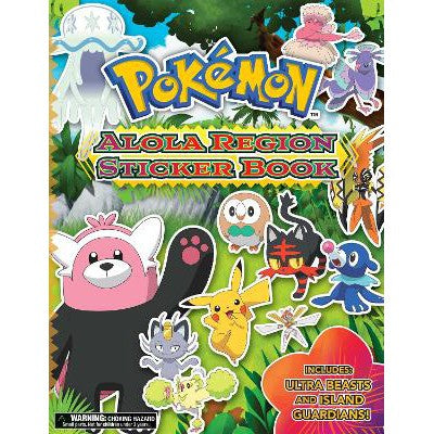 Pokémon Alola Region Sticker Book-Books-Pikachu Press-Yes Bebe