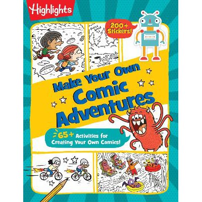 Make Your Own Comic Adventures: 65+ Activities for Creating Your Own Comics!-Books-Highlights Press-Yes Bebe