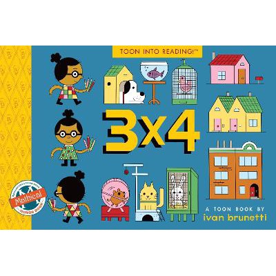 3x4: TOON Level 1-Books-Toon books-Yes Bebe