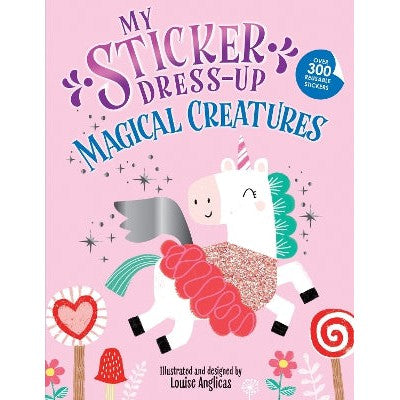 My Sticker Dress-Up: Magical Creatures-Books-Sourcebooks Wonderland-Yes Bebe