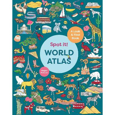 Spot It! World Atlas: A Look-and-Find Book-Books-Hardie Grant Explore-Yes Bebe