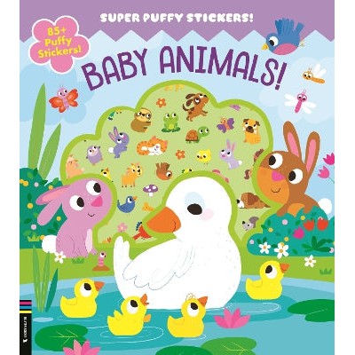 Baby Animals: 85+ Puffy Stickers-Books-Buster Books-Yes Bebe
