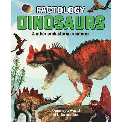 Factology: Dinosaurs: Open Up a World of Information!-Books-Button Books-Yes Bebe
