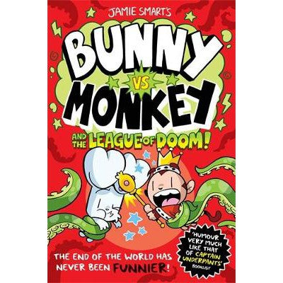 Bunny vs Monkey and the League of Doom-Books-David Fickling Books-Yes Bebe