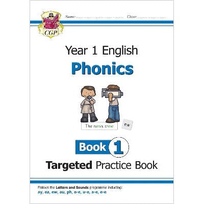 KS1 English Year 1 Phonics Targeted Practice Book - Book 1