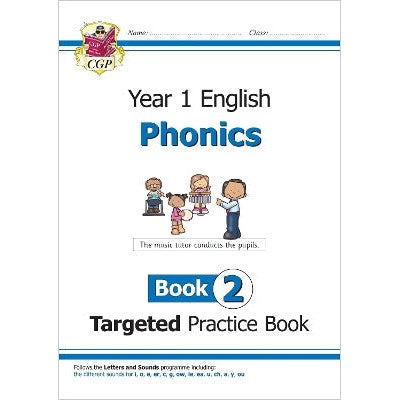 KS1 English Year 1 Phonics Targeted Practice Book - Book 2