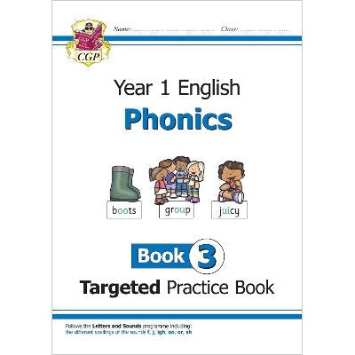 KS1 English Year 1 Phonics Targeted Practice Book - Book 3