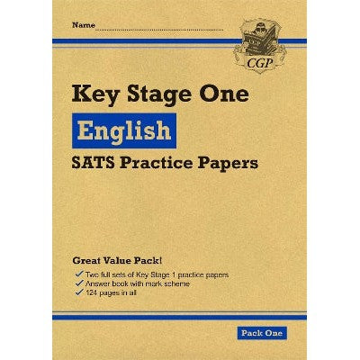 KS1 English SATS Practice Papers: Pack 1 (for end of year assessments)