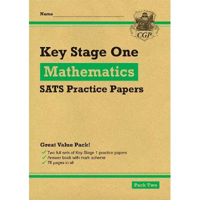 KS1 Maths SATS Practice Papers: Pack 2 (for end of year assessments)