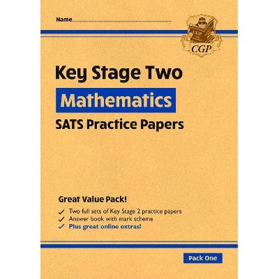 KS2 Maths SATS Practice Papers: Pack 1 - for the 2025 tests (with free Online Extras)