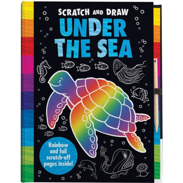 Scratch & Draw Ocean Animals - Scratch Art Activity Book