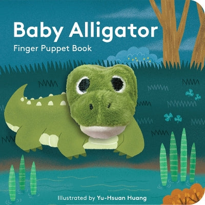 Baby Alligator: Finger Puppet Book-Books-Chronicle Books-Yes Bebe