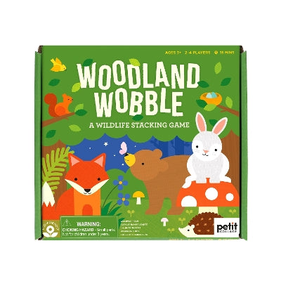 Woodland Wobble: A Wildlife Stacking Game-Books-Chronicle Books-Yes Bebe