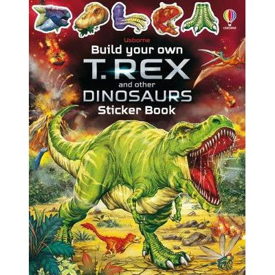 Build Your Own T. Rex and Other Dinosaurs Sticker Book-Books-Usborne Publishing Ltd-Yes Bebe