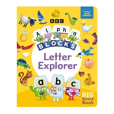 Alphablocks Letter Explorer: A Big Board Book-Books-Sweet Cherry Publishing-Yes Bebe