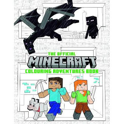 The Official Minecraft Colouring Adventures Book-Books-Titan Books Ltd-Yes Bebe