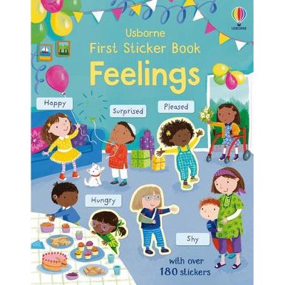 First Sticker Book Feelings-Books-Usborne Publishing Ltd-Yes Bebe