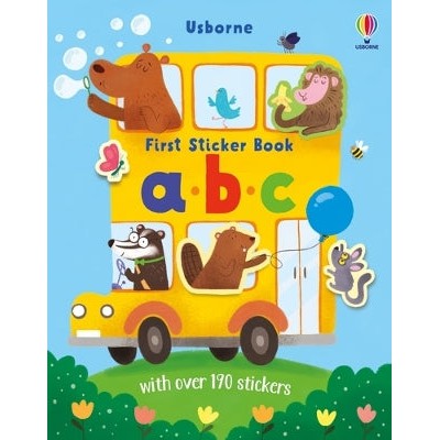First Sticker Book abc-Books-Usborne Publishing Ltd-Yes Bebe