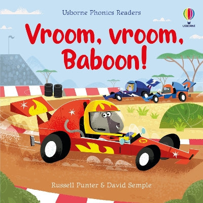 Vroom, vroom, Baboon!-Books-Usborne Publishing Ltd-Yes Bebe