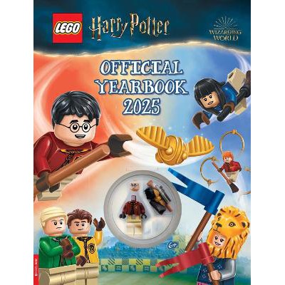 LEGO® Harry Potter™: Official Yearbook 2025 (with Harry Potter minifigure, broomstick and Golden Snitch™)