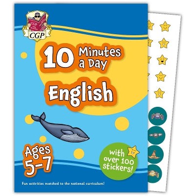 10 Minutes a Day English for Ages 5-7 (with reward stickers)