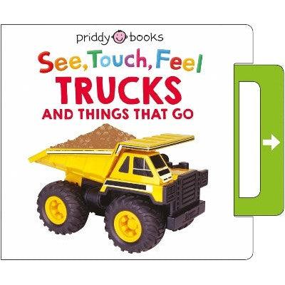 See, Touch, Feel: Trucks & Things That Go-Books-Priddy Books-Yes Bebe