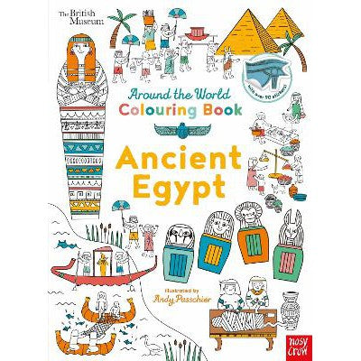 British Museum: Around the World Colouring: Ancient Egypt-Books-Nosy Crow Ltd-Yes Bebe