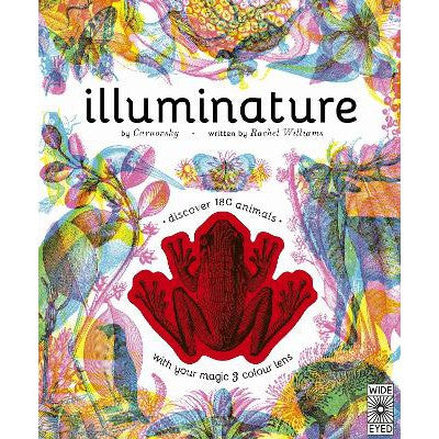 Illuminature: Discover 180 animals with your magic three colour lens-Books-Wide Eyed Editions-Yes Bebe