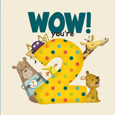 WOW! You're Two birthday book-Books-FROM YOU TO ME-Yes Bebe